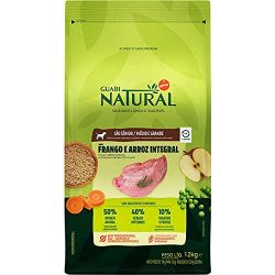 Ração Affinity Guabi Natural Frango e Arroz Integral Cães Sênior Médio e Grande