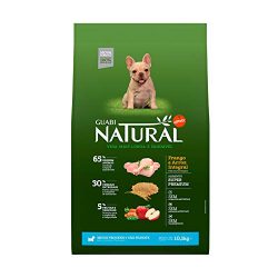 Ração Affinity Guabi Natural Frango e Arroz Integral para Cães Filhotes Raças Mini e Pequena