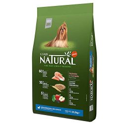 Ração Affinity Guabi Natural Salmão e Cevada para Cães Adultos Raças Mini e Pequena