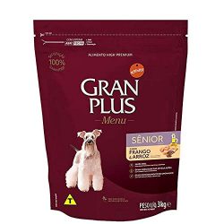 Ração Affinity PetCare GranPlus Menu Sênior Frango e Arroz para Cães Idosos
