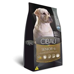 Ração Farmina Cibau Senior +6 para Cães de Raças Médias e Grandes com 6 Anos ou Mais de Idade