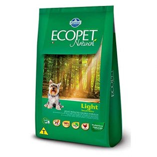 Ração Farmina Ecopet Natural Light para Cães Adultos com Tendência a Obesidade de Raças Pequenas