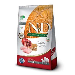 Ração Farmina N&D Ancestral Grain Frango Cães Idosos Raças Médias