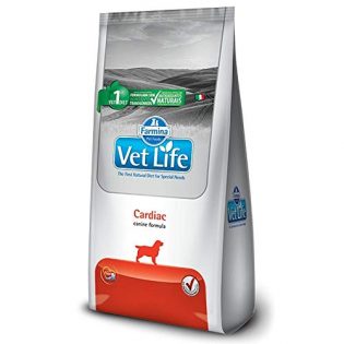 Ração Farmina Vet Life Natural Cardiac para Cães com Insuficiência Cardíaca