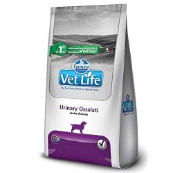 Ração Farmina Vet Life Urinary Ossalati para Cães Adultos com Cálculos Urinários