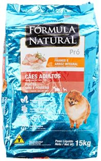 Ração FORMULA NATURAL PRO ADULTO MINI E PEG 15KG