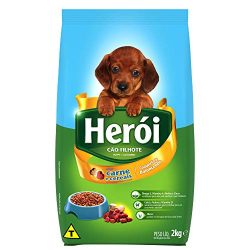 Ração Guabi Herói Carne e Cereais para Cães Filhotes