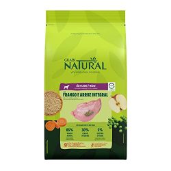 Ração Guabi Natural Frango e Arroz Integral para Cães Filhotes Raças Média
