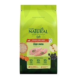 Ração Guabi Natural Light Peru e Aveia para Cães Adultos Raças Médias e Grandes
