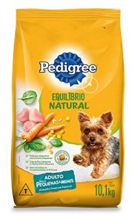 Ração Pedigree Equilíbrio Natural para Cães Adultos de Raças Pequenas