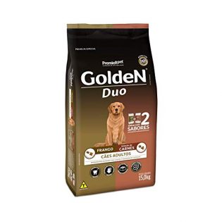 Ração Premier Golden DUO Cães Adultos Frango e Seleção de Carnes ao Molho