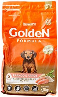 Ração Premier Golden Formula Cães Filhotes Mini Bits Frango e Arroz