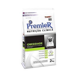 Ração Premier Nutrição Clínica Obesidade para Cães Adultos Pequeno Porte