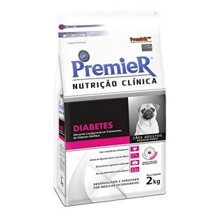 Ração Premier Pet Nutrição Clínica Diabetes para Cães Adultos Pequeno Porte