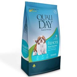 Ração Qualiday Especial Premium Filhote Raças Pequenas Frango, Arroz e Vegetais