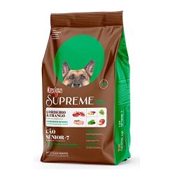 Ração Quatree Supreme Cães Sênior +7 Raças Médias e Grande Cordeiro e Frango - 15kg