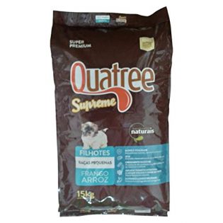 Ração Quatree Supreme para Cães Filhotes de Raças Pequenas 15kg