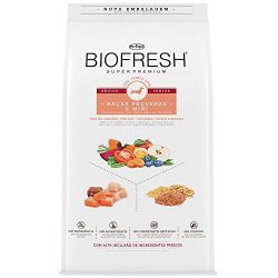Ração Seca Biofresh Mix de Carne, Frutas, Legumes e Ervas Frescas Cães Sênior de Raças Pequenas e Minis