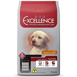 Ração Seca Dog Excellence Frango e Arroz para Cães Filhote Raças Grandes