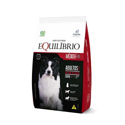 Ração Seca Equilíbrio Carne para Cães Adultos de Porte Médio