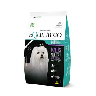 Ração Seca Equilíbrio Maltês Frango para Cães Adultos de Porte Mini