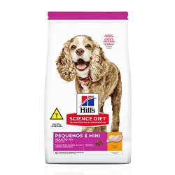 Ração Seca Hill's Science Diet para Cães Adultos 11+ Raças Minis e Pequenas
