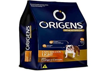 Ração Seca Origens Light Frango e Cereais para Cães Adultos Porte Mini e Pequeno