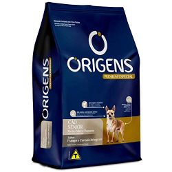 Ração Seca Origens Premium Especial Frango e Cereais Integrais para Cães Sênior Raças Mini e Pequena