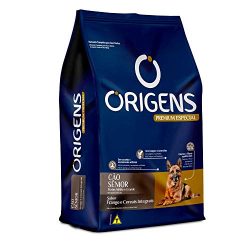 Ração Seca Origens Premium Especial Frango e Cereais Integrais para Cão Sênior