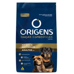 Ração Seca Origens Premium Especial Raças Específicas para Cães Adultos das Raças Pit Bull e Rottweiler