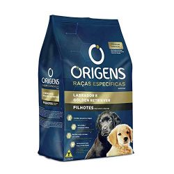 Ração Seca Origens Premium Especial Raças Específicas para Cães Filhotes das Raças Labrador e Golden Retriever
