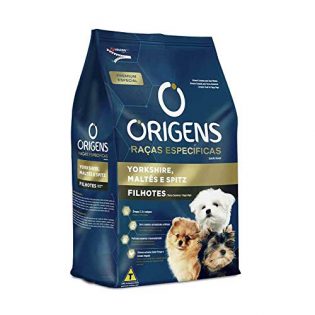 Ração Seca Origens Premium Especial Raças Específicas para Cães Filhotes das Raças Yorkshire, Maltês e Spitz