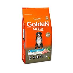 Ração Seca PremieR Pet Golden Mega Cães Adultos Raças Grandes Frango e Arroz