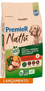 Ração Seca PremieR Pet Nattú Abóbora para Cães Adultos