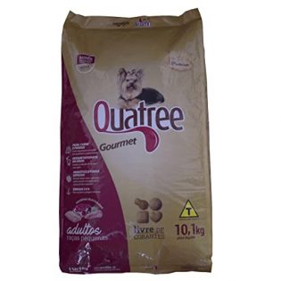 Ração Seca Quatree Gourmet Cães Adultos Raças Pequenas