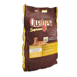 Ração Seca Quatree Supreme Frango e Arroz Cães Adultos Raças Médias e Grandes