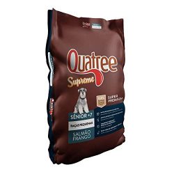 Ração Seca Quatree Supreme Salmão e Frango Cães Sênior +7 Raças Pequenas