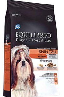 Ração Total Equilíbrio Raças Específicas Shih Tzu Adulto Sabor Frango