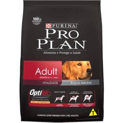 Ração purina proplan raças medias