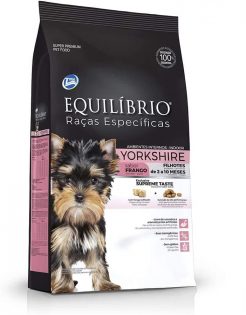 ração equilibrio yorkshire filhote