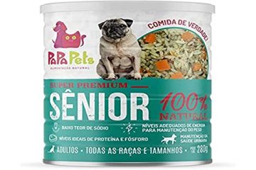 Alimento Em Lata Sênior Para Cães Idosos 280g Papapets 280 g