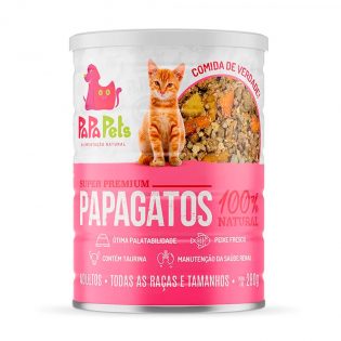 Alimento Natural Papapets Papagatos Para Gatos Adultos  280 g