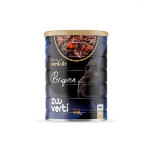 Alimento Natural Papapets Zooverti Recupera para Cães Carne Frango 300 g