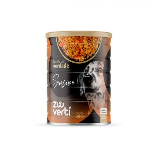 Alimento Natural Papapets Zooverti Sensive para Cães Carne Suíno 300 g