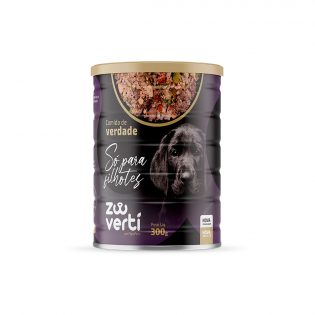 Alimento Natural Papapets Zooverti Só para Filhotes Cães Frango 300 g