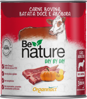 Alimento Úmido Natural Para Cães Idosos Organnact Lata Patê de Salmão 300g 300 g