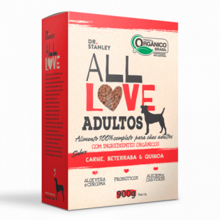 All Love - Ração Orgânica para Cães Adultos | Carne