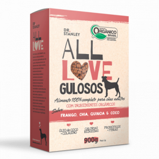 Alimento Completo para Cães Frango Chia Quinoa Coco 900g All Love  900 g