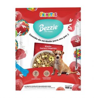 Bezzie Risoto Filhote Carne e Vegetal 166g 166 g