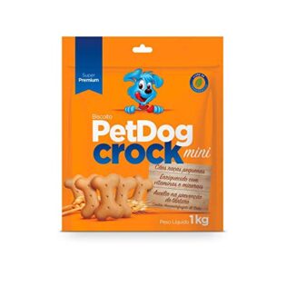 BISCOITO PET DOG CROCK MINI 1KG  1 kg